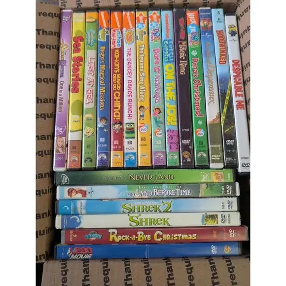 Lot Of 20 Nickelodeon Nick At Night And Other Various Kids DVDs - T6#819